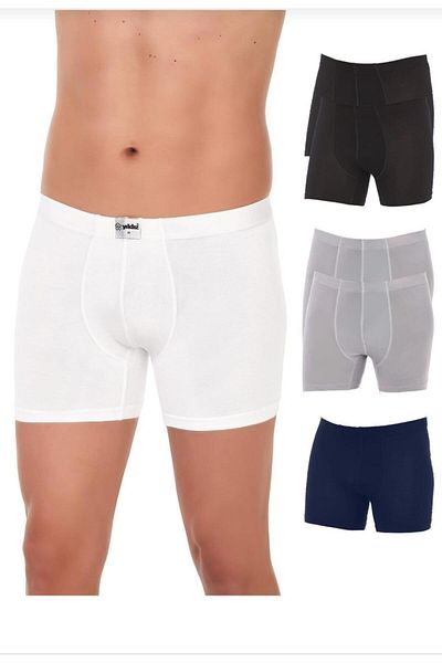 YILDIZ 320,321,322,323 Ανδρικά μπαμπού Mixed Color Boxers 4 τεμαχίων