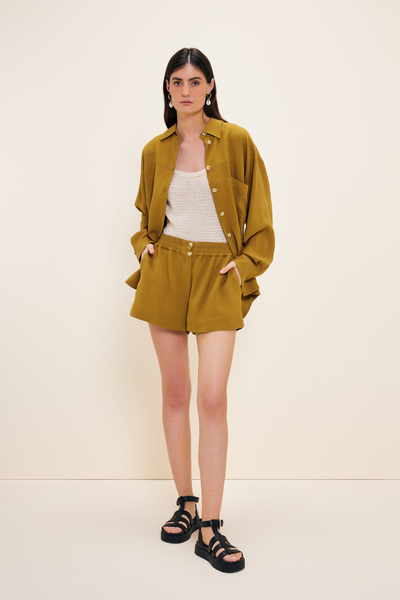 Love My Body Moda Tutkusu Beli Lastikli Şort