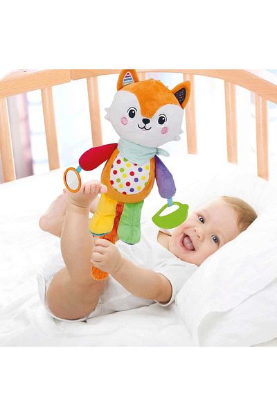 TOYFEST ثعلب قطيفة نشط 25 سم
