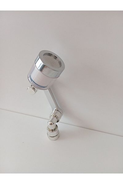 Eng Movable Water Saving Device with White Perlator Sleeves