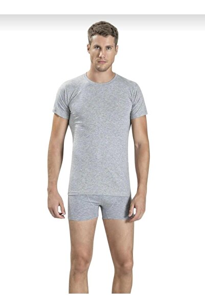 Jiber Jiber 111 Men's Crew Neck Half Sleeve Undershirt Undershirt - 3 Pieces