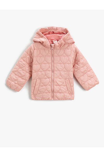 Koton Quilted Puffer Jacket Hooded