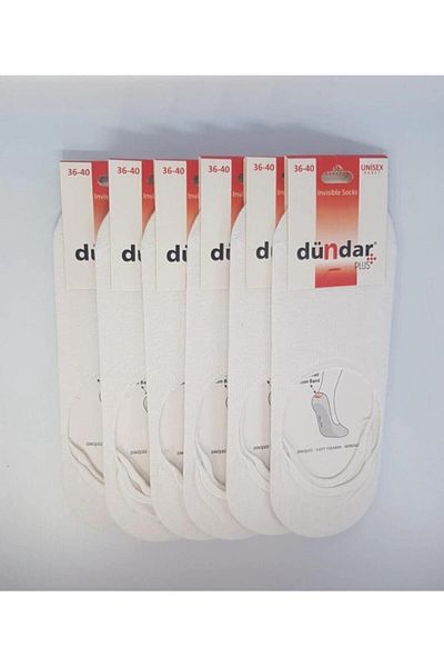 Dündar DÜNDAR PLUS 8214 UNISEX SILICONE BALLET SOCKS 12 PIECES