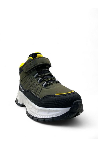 Cool Tiger Orthopedic Boy's Khaki Boots