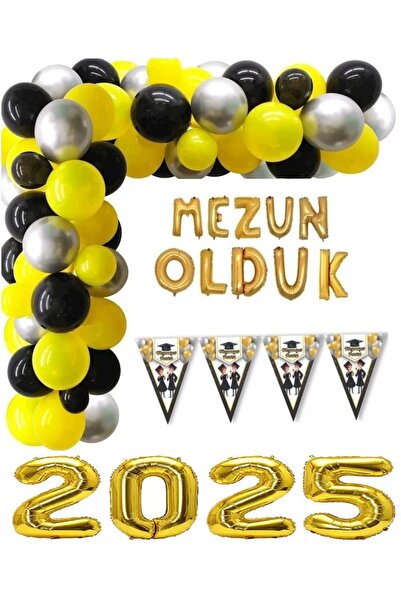 DÜVENCİ TİCARET زينة حفل التخرج لعام 2025