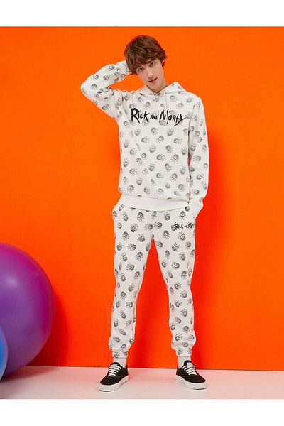 Koton Rick And Morty Sweatpants Licensed Printed