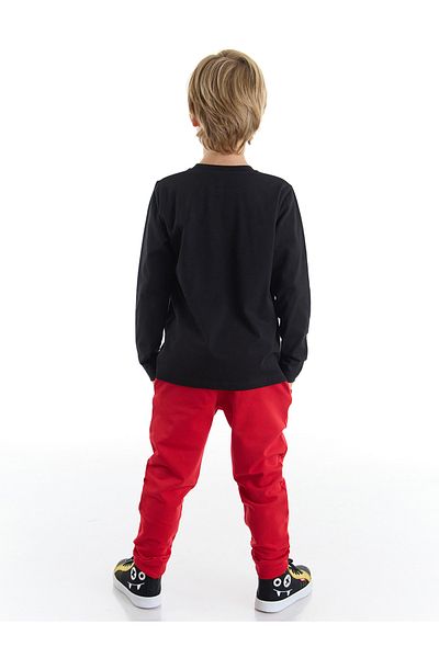 Denokids Újévi szarvasfiú pólónadrág szett