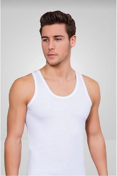 Berrak 1029 Men's Single Jersey Lycra Sports Athlete 6 Pieces