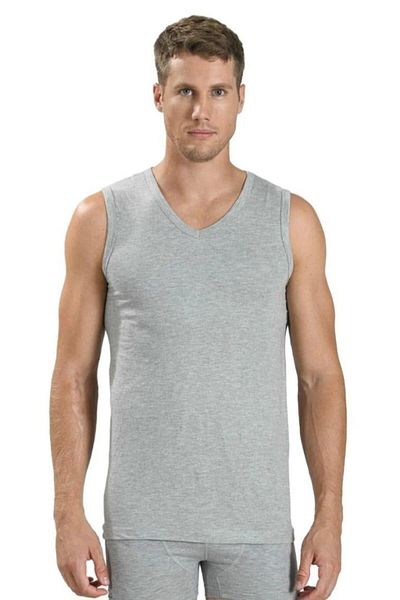 Jiber JİBER 115 MEN'S ZERO SLEEVE V-NECK ATHLETE 12 PIECES