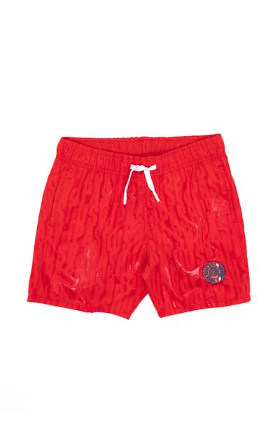 U.S. Polo Assn. Boy's Red Swim Shorts 50262271 -Vr030