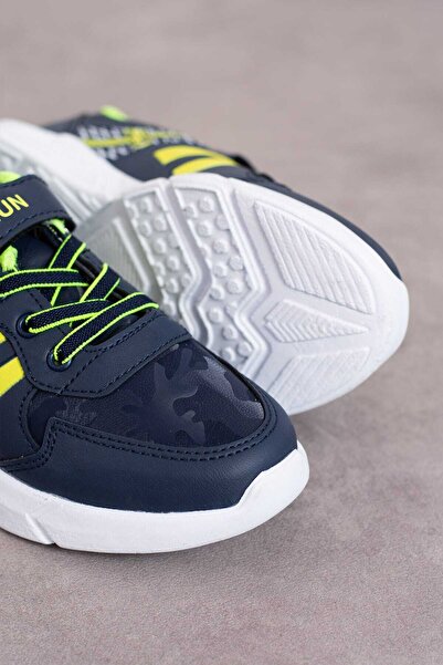 GAK RUN Pohodlné unisex dětské tenisky - Elastické sportovní boty na suchý zip