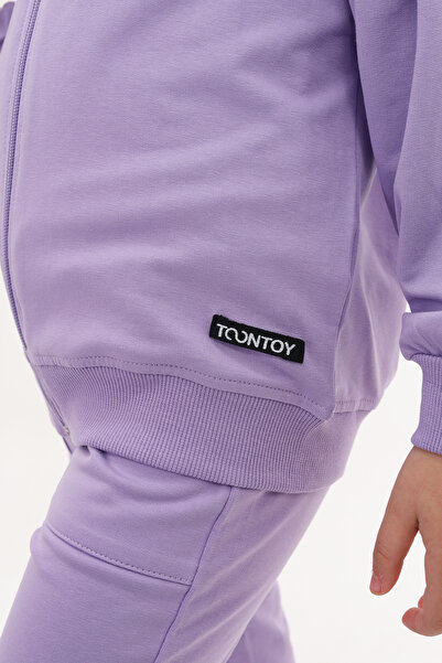 Toontoy Girl's Tracksuit Set - Comfortable and Stylish