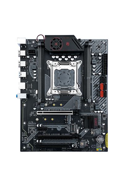 Jginyue X79 Gaming6 Ddr3 1866 MHZ (128GB) Sata 3.0 USB 3.0 Dual M.2 2011 مقبس ATX اللوحة الأم X79