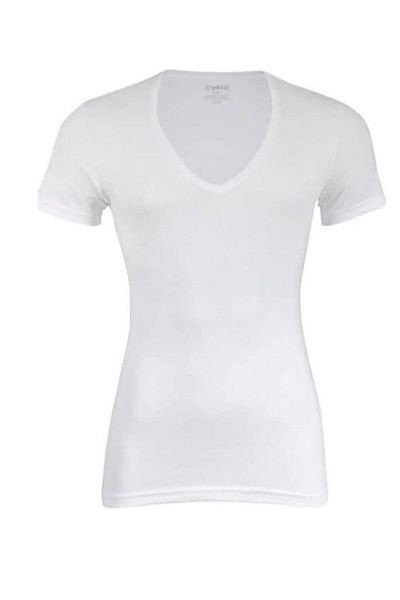 YILDIZ 355 Men's Lycra Deep V-Neck Undershirt 3 Pieces