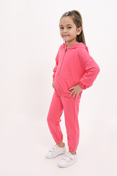 Toontoy Girl's Tracksuit Set - Comfortable and Stylish
