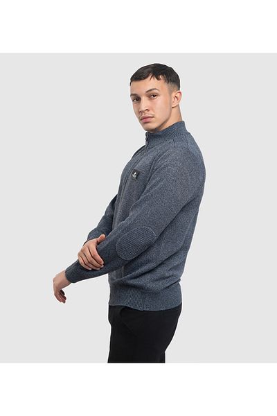 Beverly Hills Polo Club Men's Ash Grey Cardigan