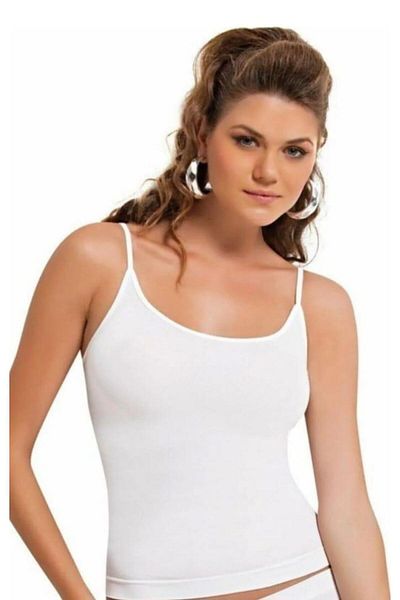 NBB 2433 Seamless Undershirt with Rope Strap - Single
