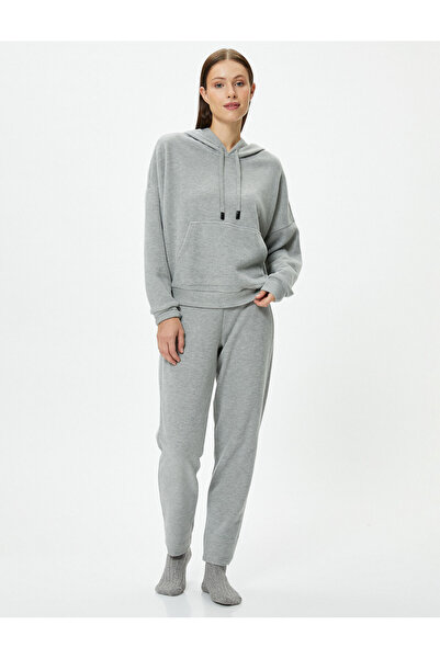 Koton Φούτερ Πυτζάμα Φούτερ με τσέπες καγκουρό