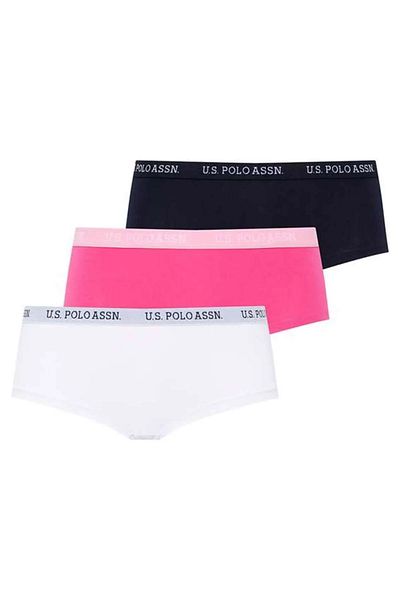 U.S. Polo Assn. USH.JU U.S. Polo Assn. Pantaloni scurți din 3 piese pentru femei USH.JU6.JUT6.SU1K.KAİ.S1.EN.5USH
