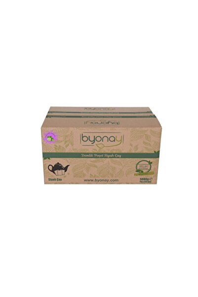 Demlik Süzen Poşet Bergamotlu Siyah Çay 5000 gr ( - 15 gr X 333 Adet)