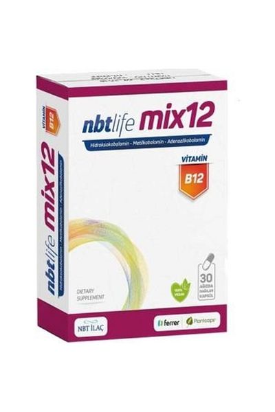 Nbt İlaç Nbt Medicine Nbt Mix12 30 Mouth Dispersing Capsules