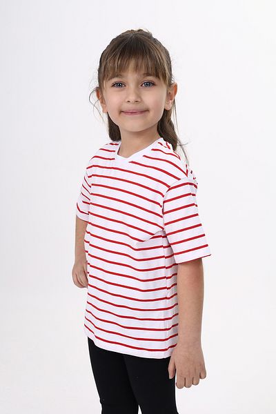 Toontoy Unisex Kids Striped T-Shirt