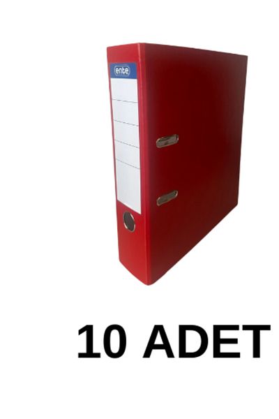 ente A4 Red 10 Pack Large Plastic Folder