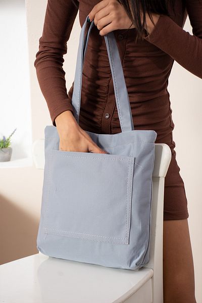 YUKES Women's Water Resistant Fabric Hand, Arm and Shoulder Bag with Pockets