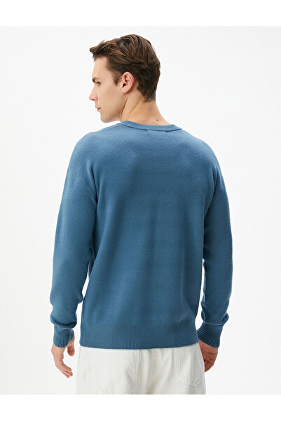 Koton Tricotaj de bază Pulover Decolteu cu mânecă lungă cu textura moale