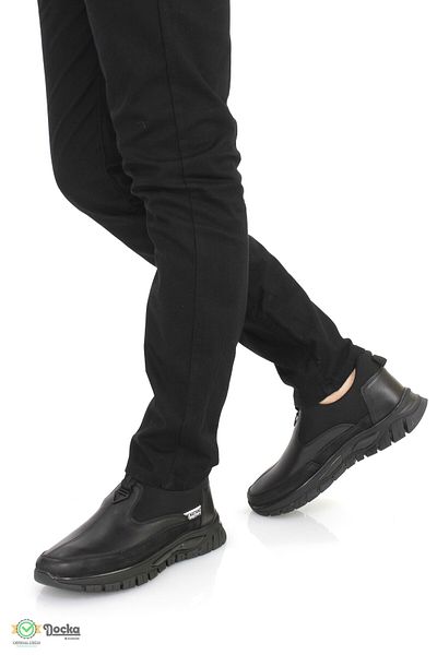 MARCOMEN Men's Genuine Leather Orthopedic Laceless Seasonal Shoes Mr25/Cs20289