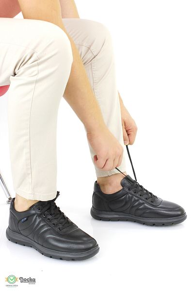 MARCOMEN Men's Genuine Leather Orthopedic Sports Shoes - Seasonal, Soft and Light Mr4K/Cs20032
