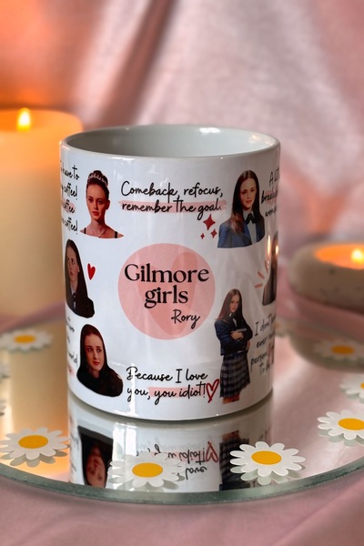 Cool Stuff Gilmore Girls Rory Gilmore Kalp Kulplu Kupa