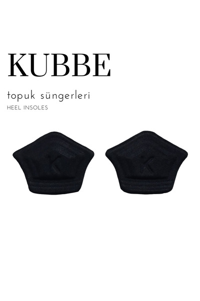 kubbe Siyah Taç Topuk Süngeri - Ayakkabı Vurmasına Karşı Koruma ve Maksimum K...