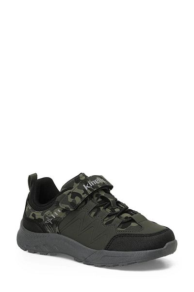Kinetix 101879388   Wilde Enj F Khaki-Black-Grey Boy's Sports Shoes