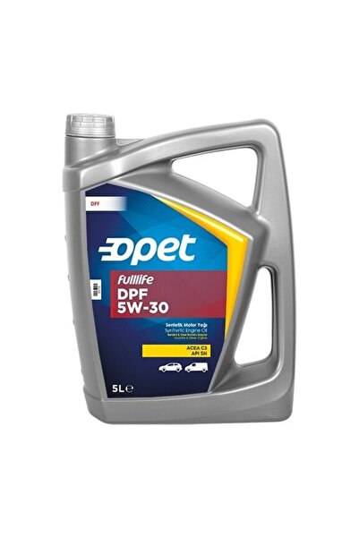 opet Fulllife Dpf 5w- 30 Sentetik Motor Yağı 5 L