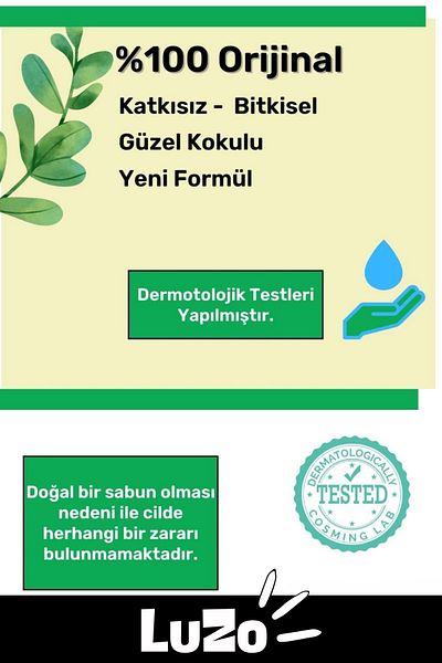 LuZo Premium Aloe Vera Soap - 100% Natural Fragrance, Face and Skin Balancing, Organic Moisturizer, 2 Pieces
