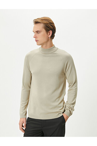 Koton Half Turtleneck Sweater Slim Fit Knitwear Long Sleeve
