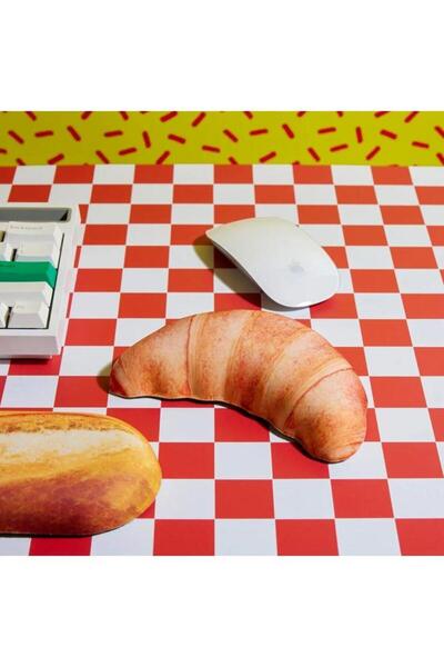 MUSTARD Kruvasan Mouse Silikon Bilek Desteği