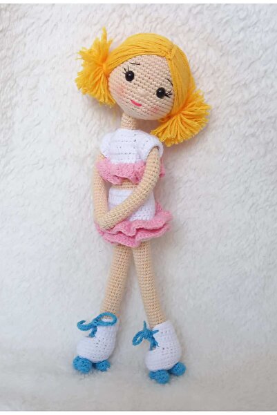 Toyscity Patenli Kız Organik Örgü Oyuncak