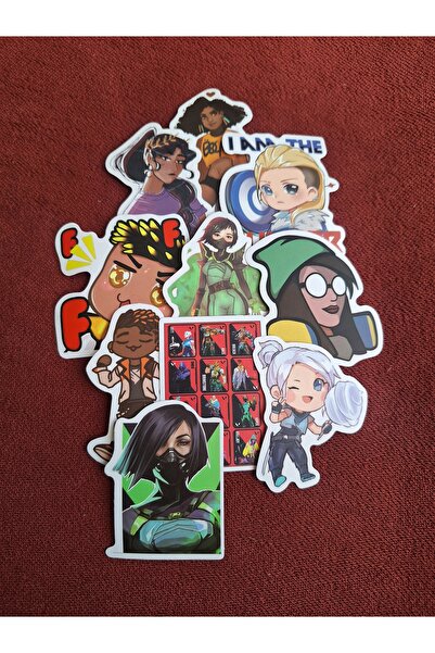 DiceLand Valorant Sticker Set 4