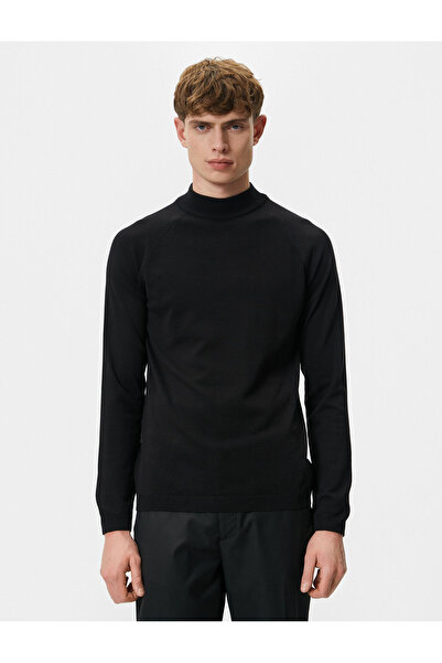 Koton Poloviční rolák Slim Fit úplet s dlouhým rukávem