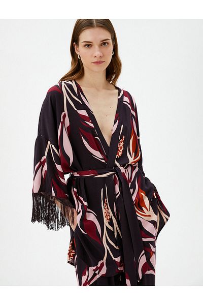 Koton Kimono pas s páskem střapec Detailně