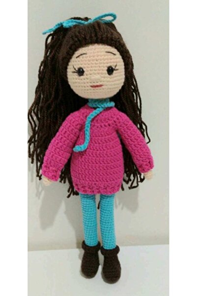 Toyscity Elif Bebek Organik Örgü Oyuncak