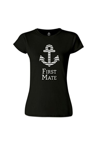 Lord T-Shirt تيشيرت نسائي أسود من First Mate