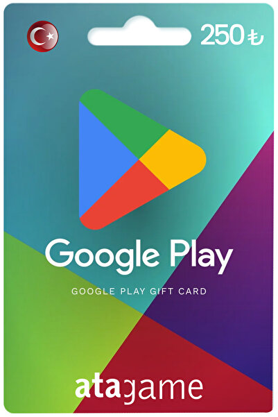 Google Play Hediye Kodu 250 Tl