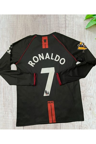 Legent Lady Ronaldo Black Long Sleeve Jersey