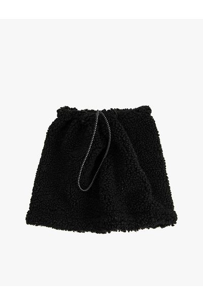 Koton Polar Neck Collar with Tie Detail