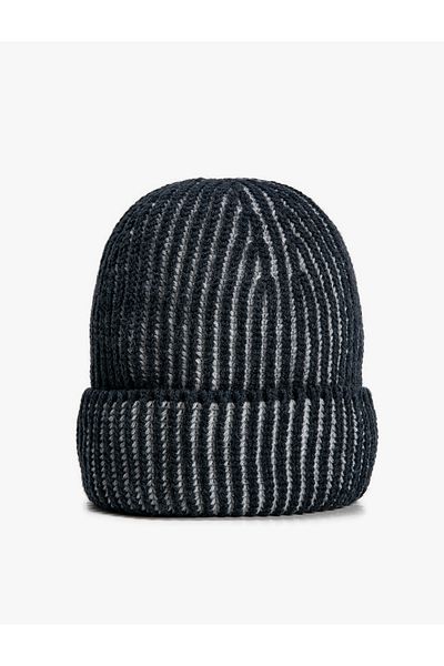 Koton Basic Knitted Beret with Folding Detail