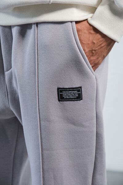 aziso Ανδρικό φαρδύ αθλητικό παντελόνι - Μαλακό ύφασμα εσωτερικά