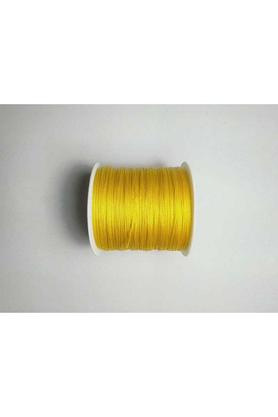 Eskişehir hobi sanat 0.6 mm 200 Meters Rosary String Yellow Color